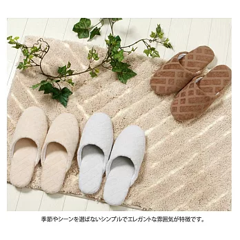 【PBH】Pure Herring簡約風(室內拖鞋)米白色