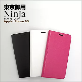 【東京御用Ninja】Apple iPhone 6S(4.7吋)經典瘋馬紋保護皮套(白色)