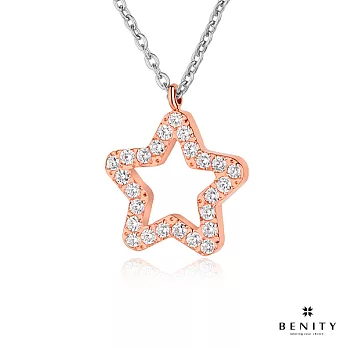 【BENITY】星環 玫瑰金 項鍊