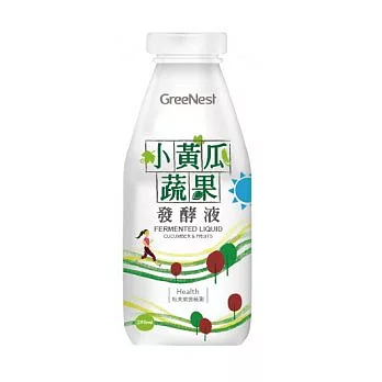 鋐洲有機:小黃瓜蔬果發酵液295ml(6入)