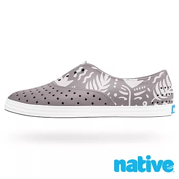 native JERICHO 修身鞋(女)5灰色臉譜印花