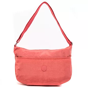 【COUNT DUCK】美系悠活輕量百搭實用款側背包-CD-008-粉橘色