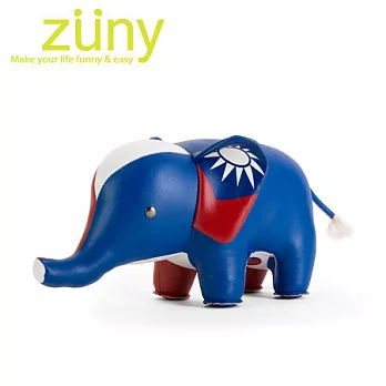Zuny Classic-大象造型擺飾書檔(國旗版-台灣)
