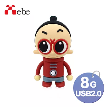 Xebe集比 太空人小剪刀造型隨身碟8GB, USB 2.0