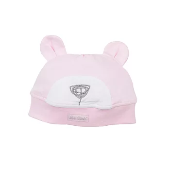 【愛的世界】北極熊造型鋪棉帽子-台灣製-淺粉色38