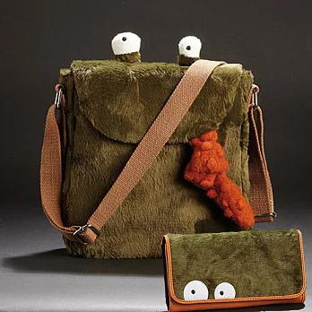 【德國BEASTS- 超值組】單肩包+大錢包-小蛙 Its 2 Late