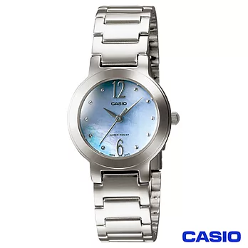 CASIO卡西歐 绚彩貝殼錶盤時尚淑女錶 LTP-1191A-2A