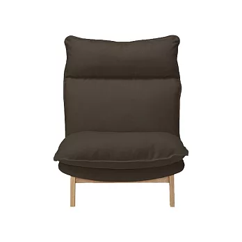 [MUJI無印良品]高椅背和室沙發用套/1人座/棉平織/深棕