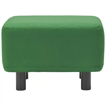 [MUJI無印良品]聚酯平織多用途沙發用凳/本體用套/葉綠色