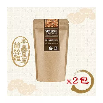 【食在安市集】麗豐微酵冬蟲夏草黑豆素香鬆(2入組)-加贈微酵草本牙膏1條