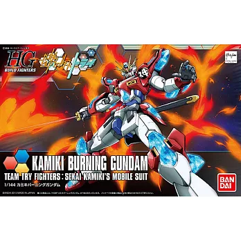 【BANDAI】鋼彈創鬥者TRY/HGBF 1/144 創作鋼彈 神木燃燒鋼彈 043