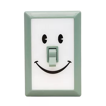 《SMILE SWITCH》開關式微笑LED燈綠色