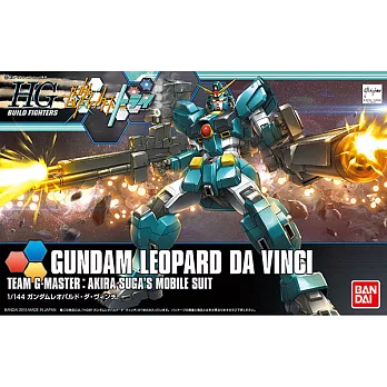 【BANDAI】鋼彈創鬥者TRY/HGBF 1/144 創作鋼彈 斑豹鋼彈 達文西 042