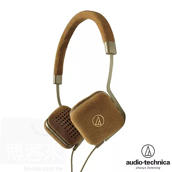 鐵三角 ATH-UN1 金色GD 觸感良好的超級麂皮 時尚風格 頭戴式耳機金色