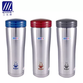 【三光牌】新妙用雙層真空不鏽鋼保溫杯 500cc /無烤漆/顏色隨機(F-500ES)