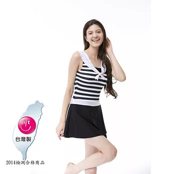 【Bich Loan】情戀連身裙泳裝附泳帽13006101M共同(印花)