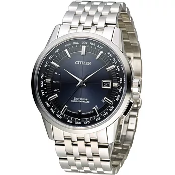 CITIZEN Eco-Drive 氣質非凡時尚電波錶 CB0150-62L 藍