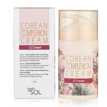 韓國Touch in SOL 光之瀅潤色隔離CC霜30ml30ML