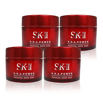 SK-II 全新 R.N.A. 超肌能緊緻活膚霜15g(4入)★超越正貨容量組★