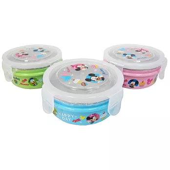 米奇不銹鋼隔熱碗×3入組