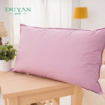 【DUYAN竹漾-紫】精選優質純天然羽絲絨枕(2入/組)
