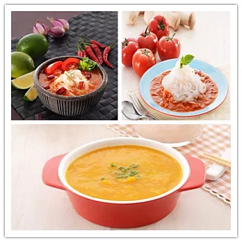 《呷七碗》饗So美味蒟蒻麵系列6包組 (泰式酸辣*2+義式蕃茄*2+南瓜濃湯*2)