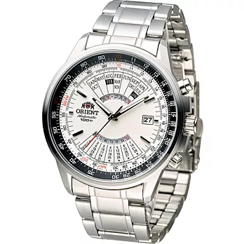 ORIENT 東方錶 MULTI-YEAR CALENDAR系列簡易萬年曆機械錶 FEU07005W