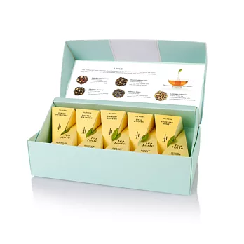 Tea Forte 10入金字塔絲質茶包 - 靜心蓮語
