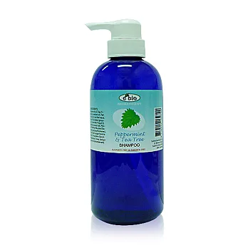 e’bio 薄荷&茶樹精油洗髮精500ml 頭皮屑適用(略涼)