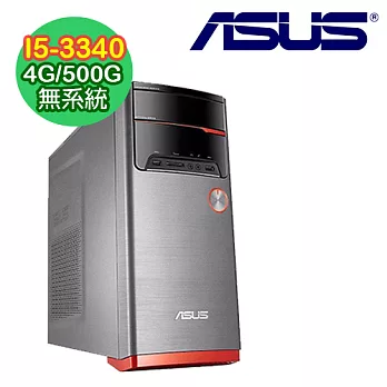 ASUS華碩 M32AA1Intel I5-3340四核 4G記憶體 無系統電腦 (M32AA1-334570A)