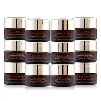 ESTEE LAUDER雅詩蘭黛 特潤超導眼部修護霜(5ML)X12入 超越正貨容量超值團購組