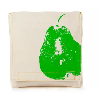 加拿大fluf有機棉隨手袋/化妝包--大梨牽小梨