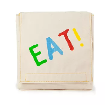加拿大fluf有機棉小物袋/化妝包--EAT