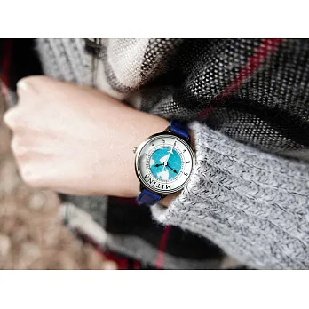 GUGU’S Watch 時區海上旅人深藍色