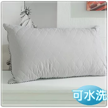 【JOY】可水洗鋪棉竹炭枕