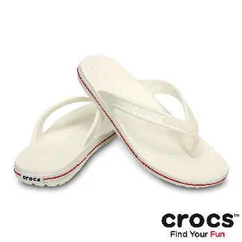Crocs - 中性 -36白/紅色