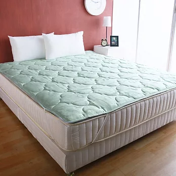 【HomeBeauty】緹花舒柔保潔墊-翡翠綠翡翠綠