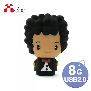 Xebe集比 結婚小禮物隨身碟_新郎 8GB, USB 2.0