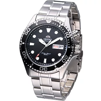 東方 ORIENT 海洋征服者200M防水機械錶 FEM65008B 黑色