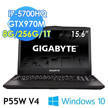 GIGABYTE 技嘉 P55W v4 15.6吋 i7-5700HQ GTX970