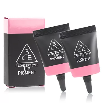 3CE 化妝間唇彩霜#MELLOW PINK-淺粉(11g)X2