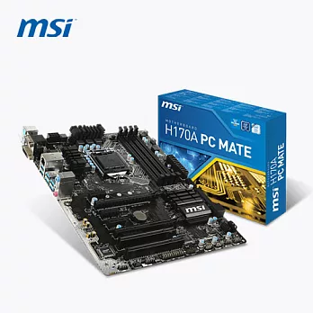 MSI 微星 H170A PC MATE 主機板