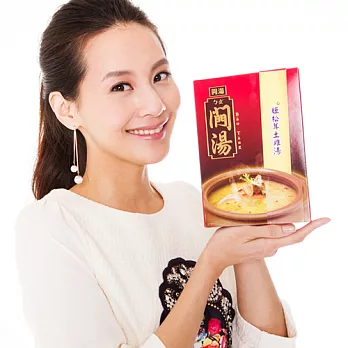 修本智庫煲湯-幸福禮盒-姬松茸土雞湯(320g/包,共6包)