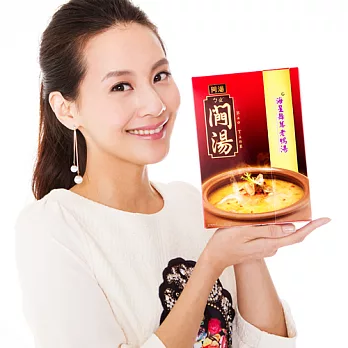修本智庫煲湯-幸福禮盒-海星舞茸老鴨湯(320g/包,共6包)