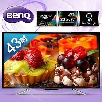 【BenQ】43吋低藍光護眼LED液晶顯示器+視訊盒/43RH6500