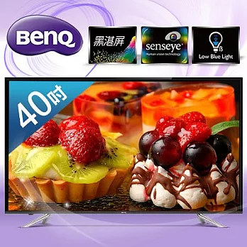 【BenQ】40吋低藍光黑湛屏LED液晶顯示器+視訊盒/40IH6500