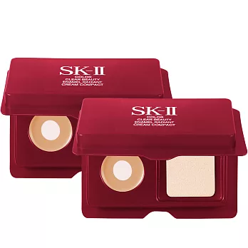 SK-Ⅱ 超肌能光潤無瑕緊顏粉凝霜(#420)(1g)*2