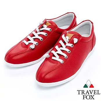Travel Fox 舒適健走鞋915381-04-35紅色