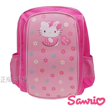 【Hello Kitty凱蒂貓】花漾減壓護背書包(粉色)