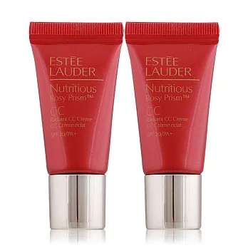 ESTEE LAUDER雅詩蘭黛 超能紅石榴超能CC霜SPF20/PA+(7ml)x2